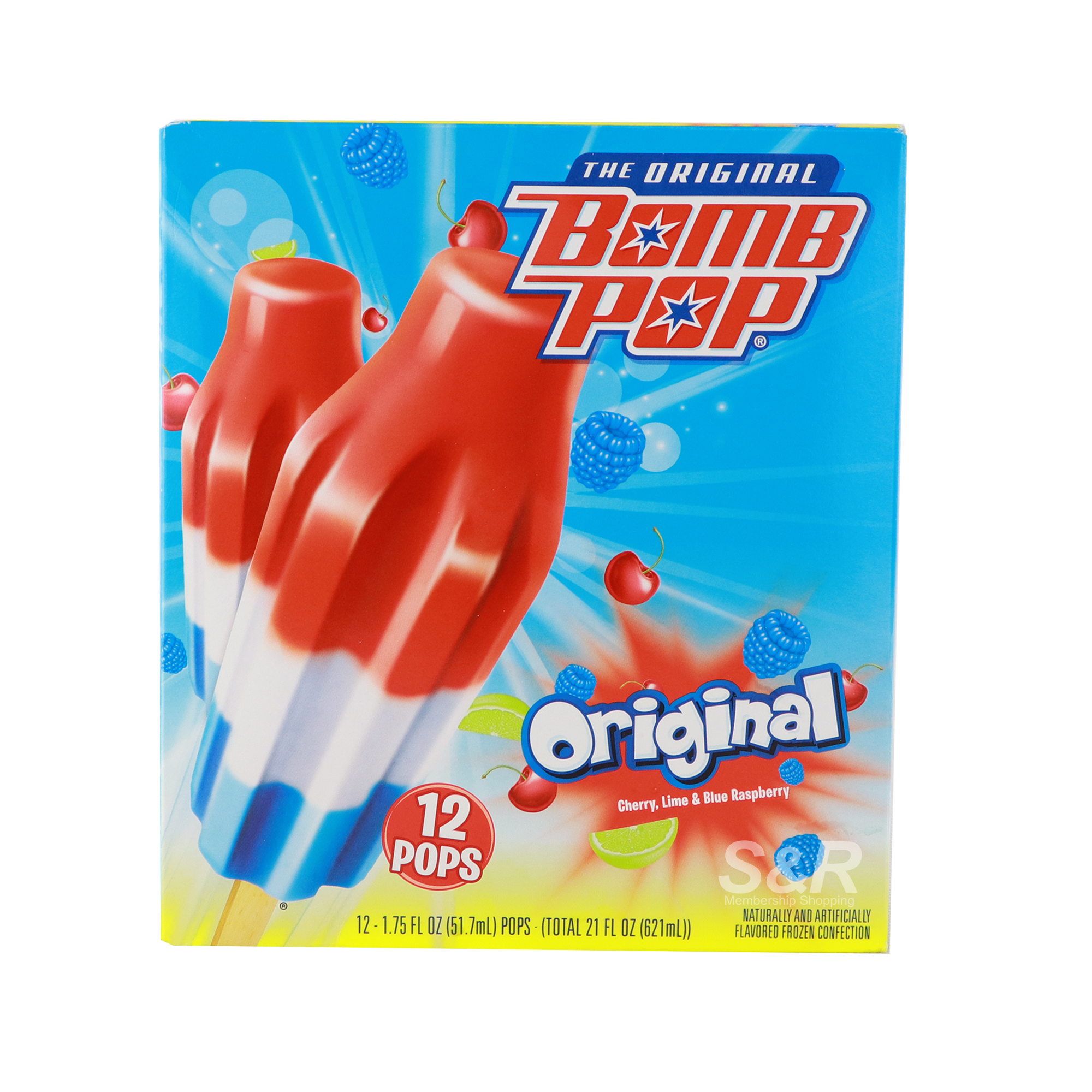 The Original Bomb Pop 12 pops